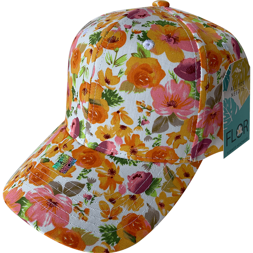 Gorra KNDFLOR -All You Need Is - "FLOR" Poliéster Calidad Premium Velcro