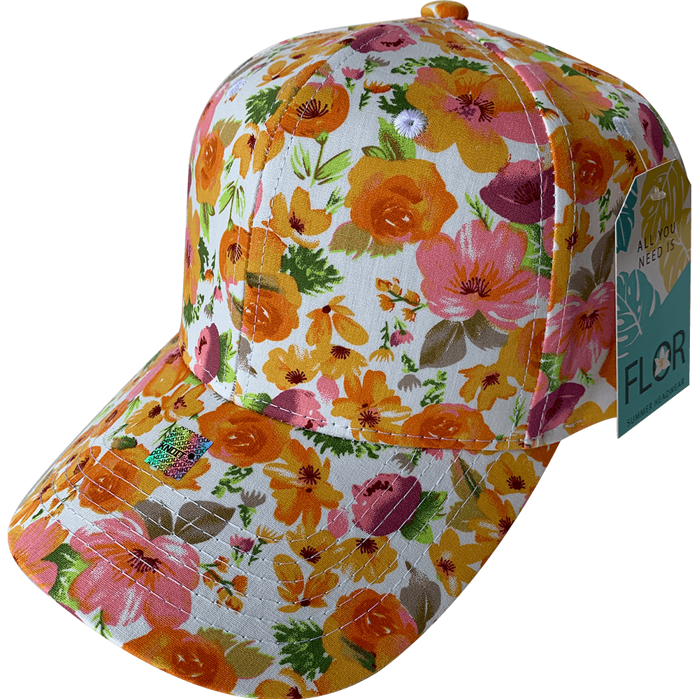 Gorra KNDFLOR  -All You Need Is - "FLOR" Poliéster Calidad Premium Velcro