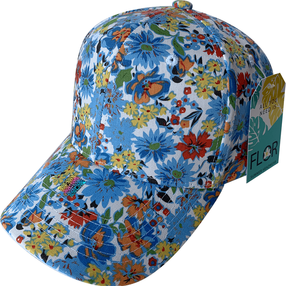 Gorra KNDFLOR -All You Need Is - "FLOR" Poliéster Calidad Premium Velcro
