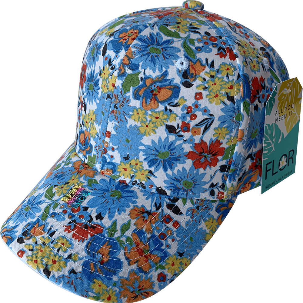 Gorra KNDFLOR  -All You Need Is - "FLOR" Poliéster Calidad Premium Velcro