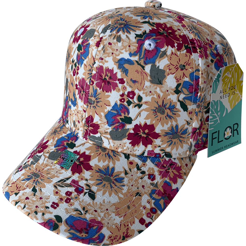 Gorra KNDFLOR  -All You Need Is - "FLOR" Poliéster Calidad Premium Velcro