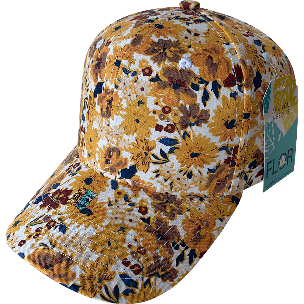 Gorra KNDFLOR -All You Need Is - "FLOR" Poliéster Calidad Premium Velcro