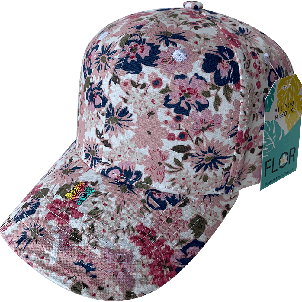 Gorra KNDFLOR -All You Need Is - "FLOR" Poliéster Calidad Premium Velcro
