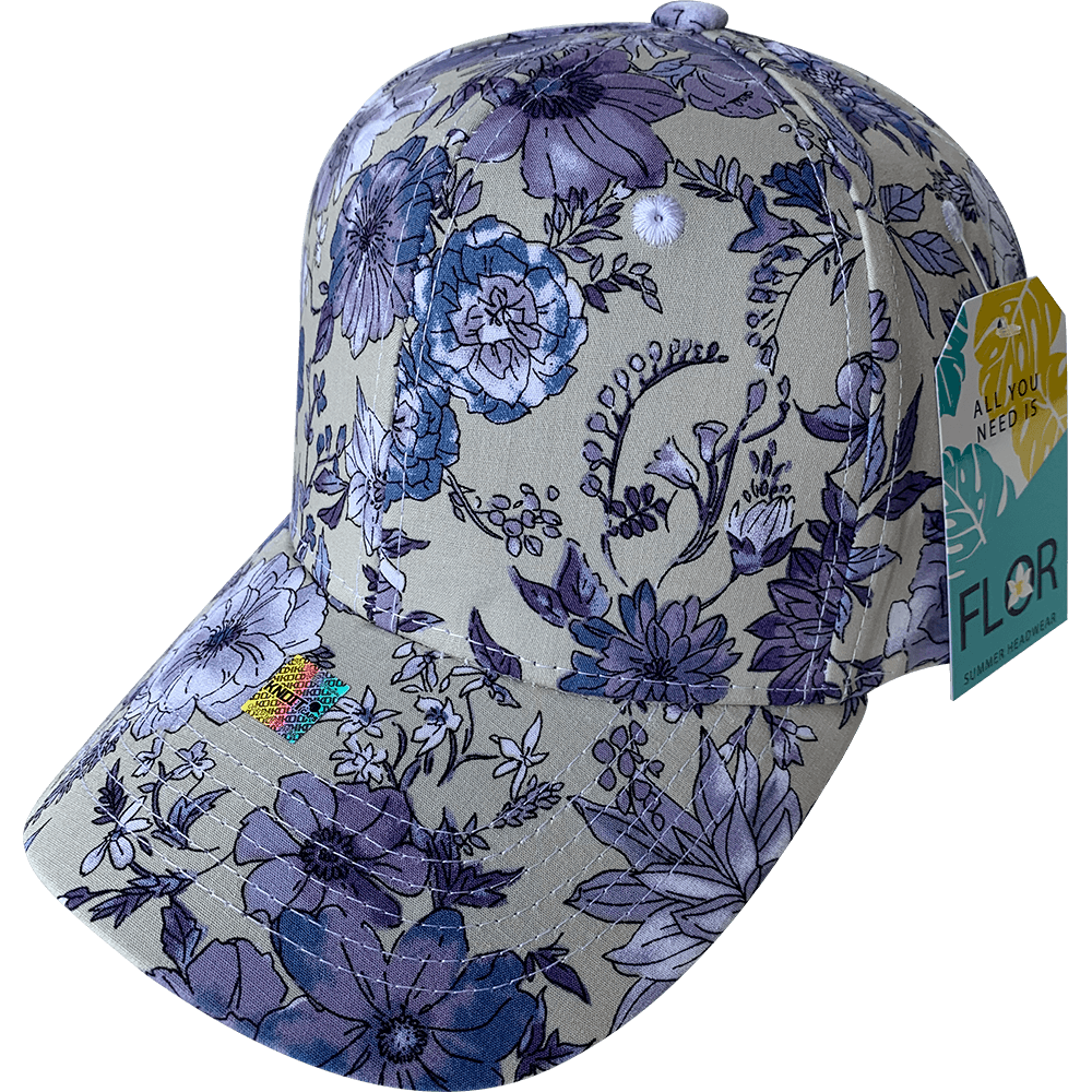 Gorra KNDFLOR -All You Need Is - "FLOR" Poliéster Calidad Premium Velcro