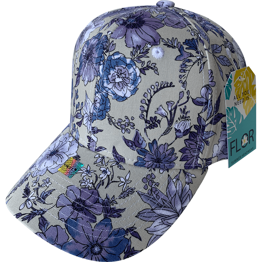 Gorra KNDFLOR  -All You Need Is - "FLOR" Poliéster Calidad Premium Velcro