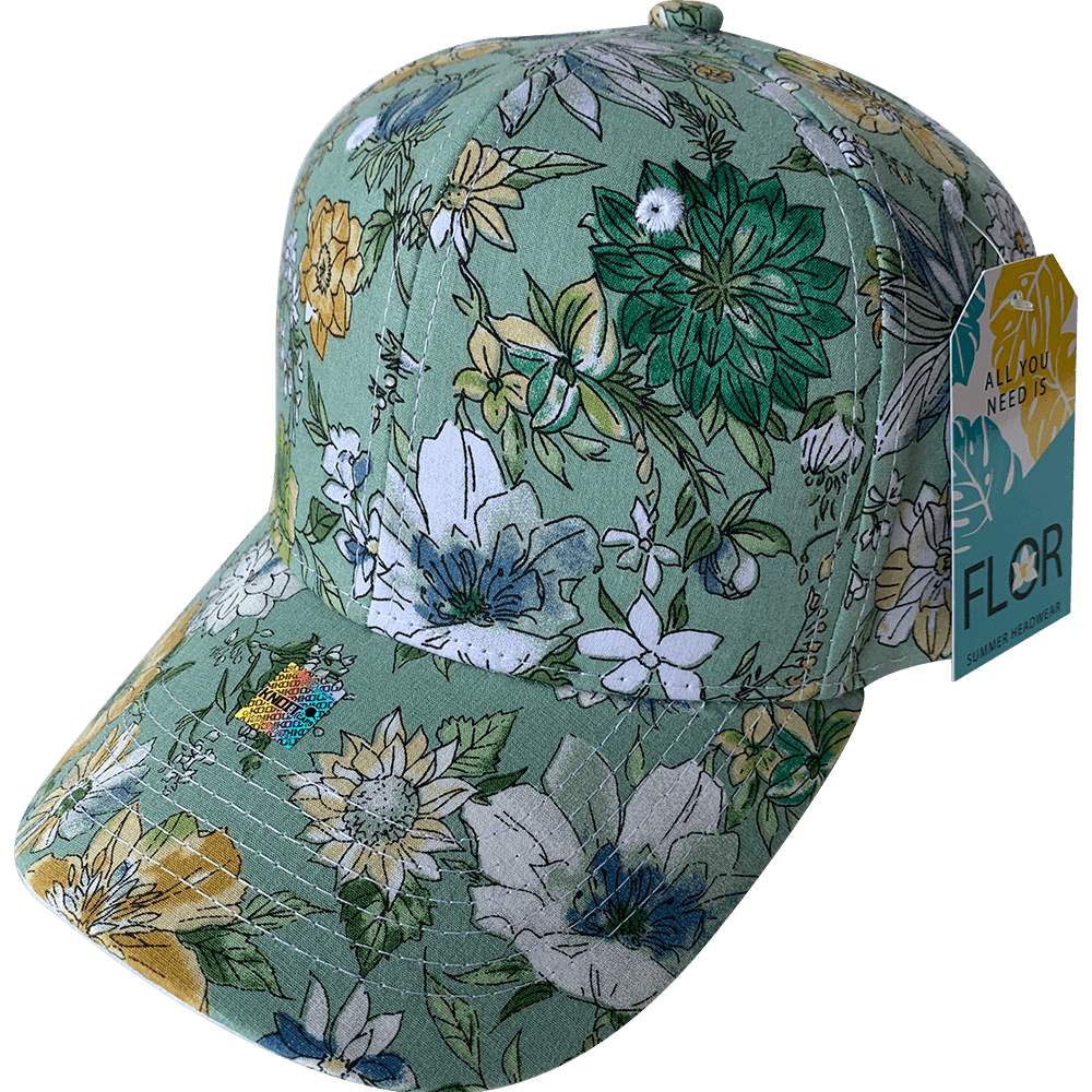 Gorra KNDFLOR -All You Need Is - "FLOR" Poliéster Calidad Premium Velcro