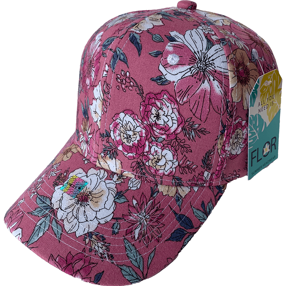 Gorra KNDFLOR -All You Need Is - "FLOR" Poliéster Calidad Premium Velcro
