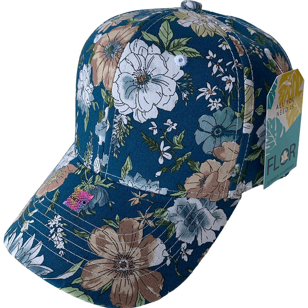 Gorra KNDFLOR  -All You Need Is - "FLOR" Poliéster Calidad Premium Velcro