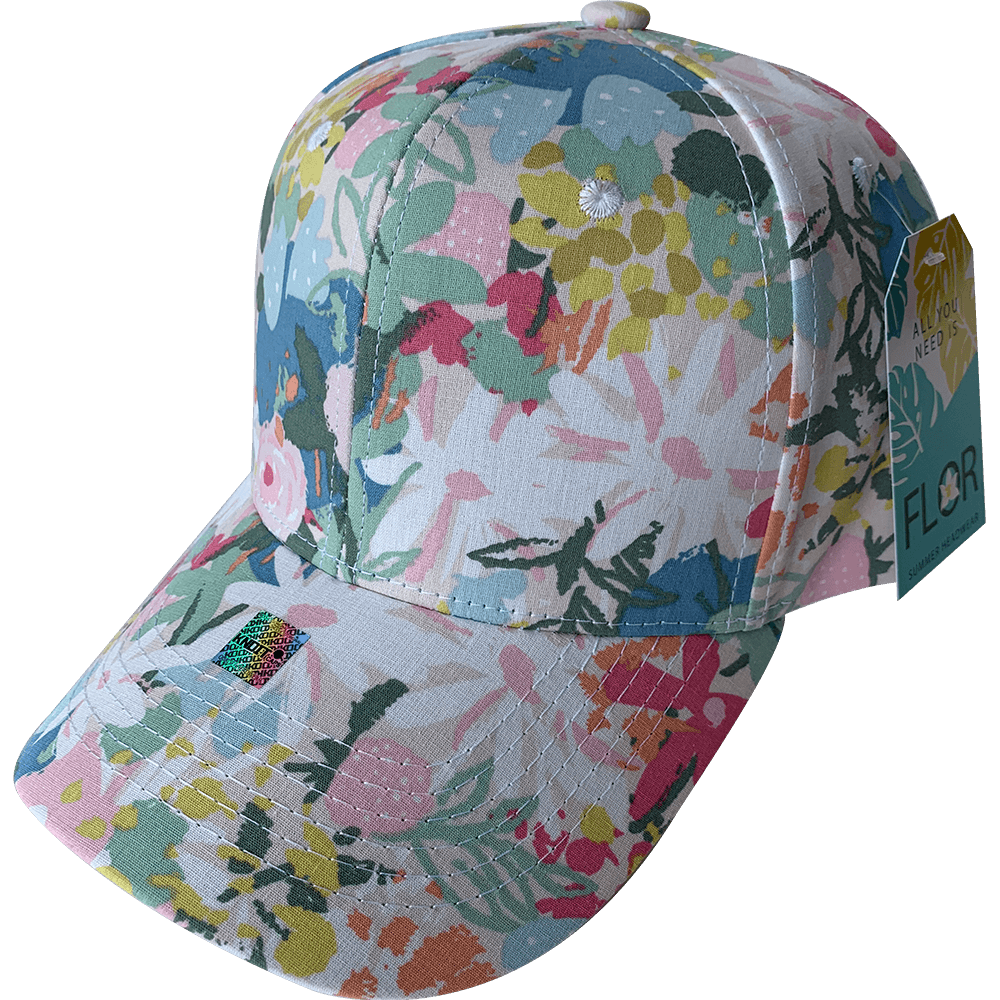 Gorra KNDFLOR -All You Need Is - "FLOR" Poliéster Calidad Premium Velcro