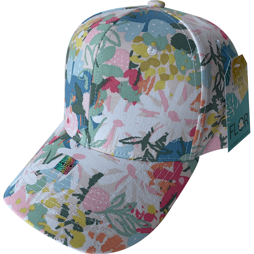 Gorra KNDFLOR  -All You Need Is - "FLOR" Poliéster Calidad Premium Velcro