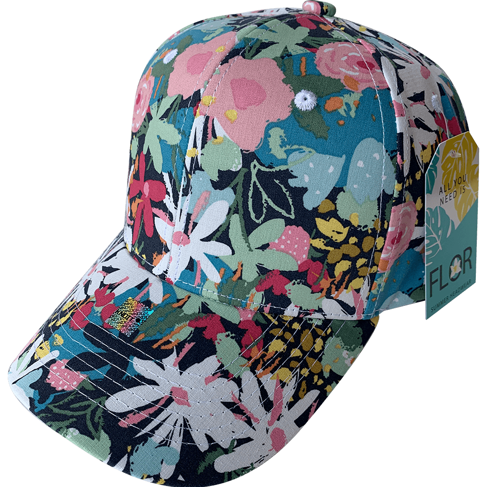 Gorra KNDFLOR  -All You Need Is - "FLOR" Poliéster Calidad Premium Velcro