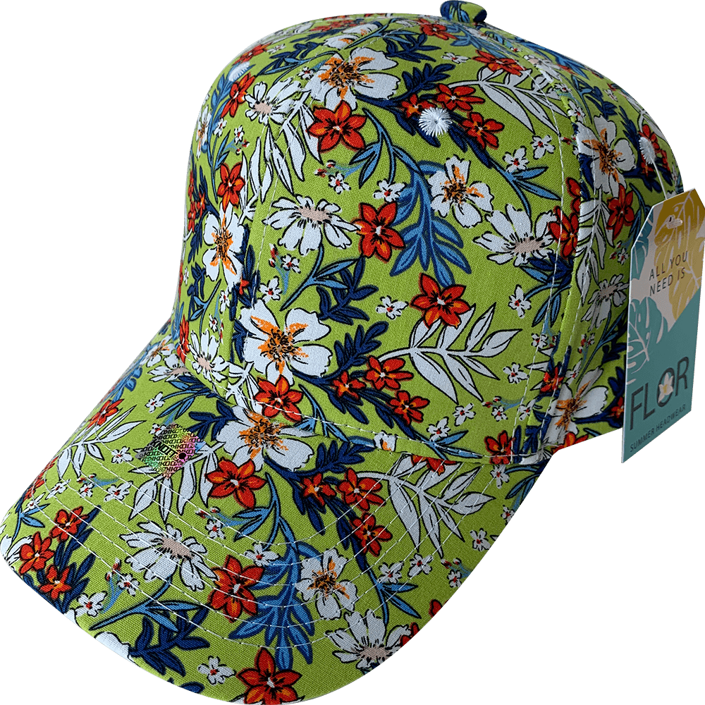 Gorra KNDFLOR -All You Need Is - "FLOR" Poliéster Calidad Premium Velcro
