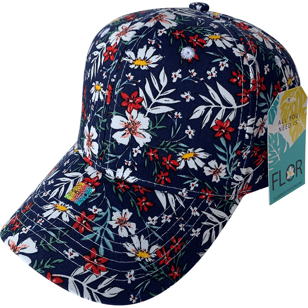 Gorra KNDFLOR -All You Need Is - "FLOR" Poliéster Calidad Premium Velcro