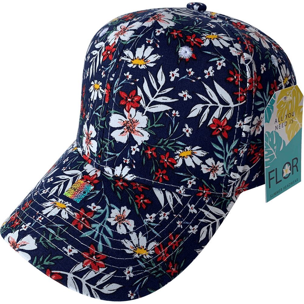 Gorra KNDFLOR  -All You Need Is - "FLOR" Poliéster Calidad Premium Velcro