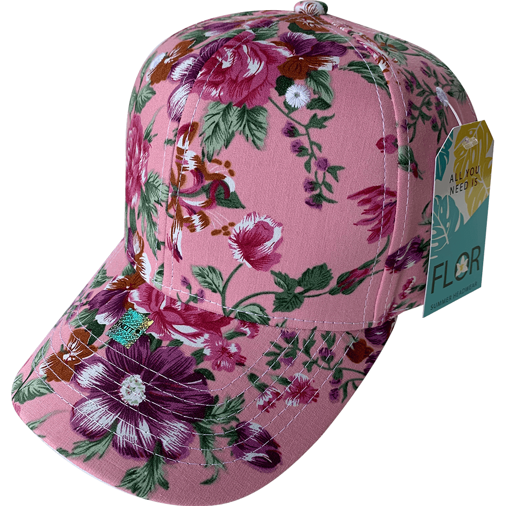 Gorra KNDFLOR -All You Need Is - "FLOR" Poliéster Calidad Premium Velcro