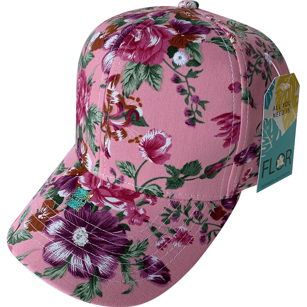 Gorra KNDFLOR  -All You Need Is - "FLOR" Poliéster Calidad Premium Velcro