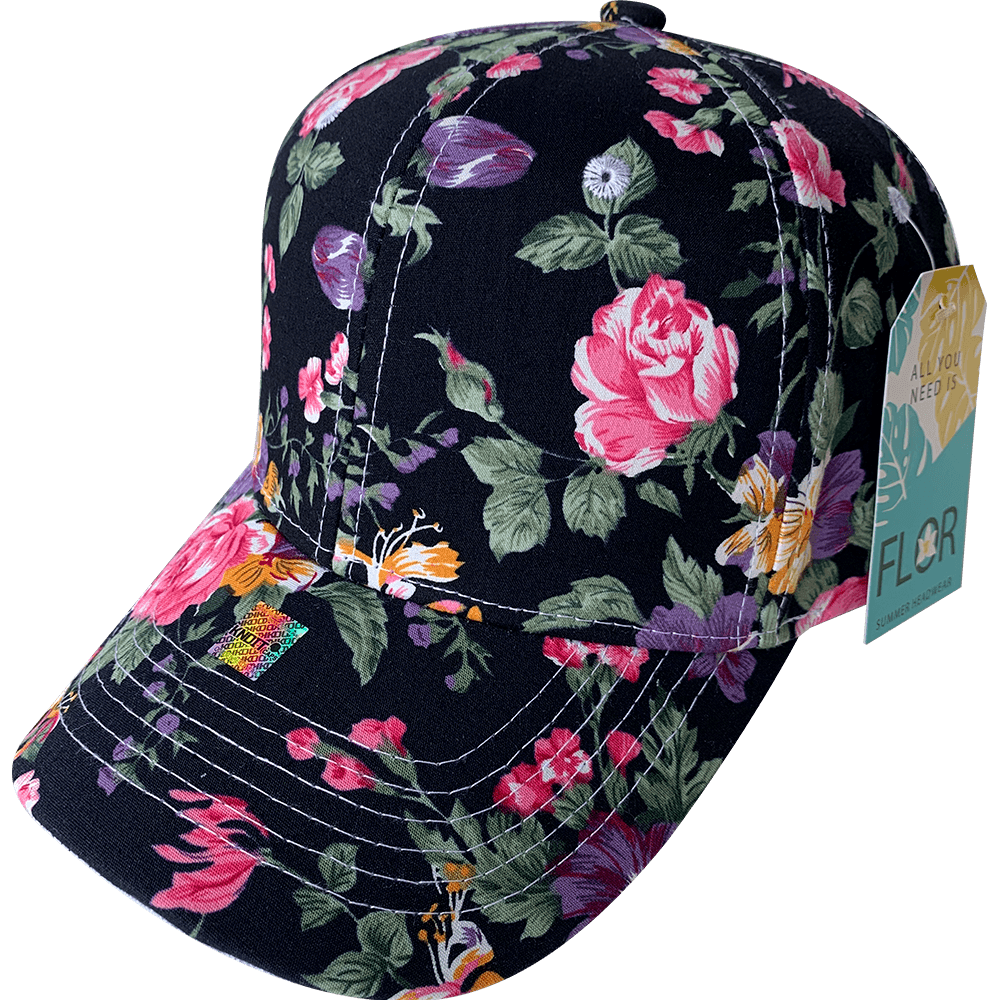 Gorra KNDFLOR -All You Need Is - "FLOR" Poliéster Calidad Premium Velcro