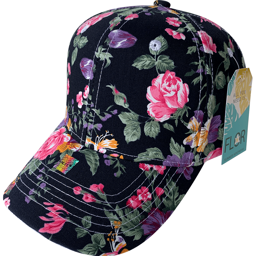 Gorra KNDFLOR  -All You Need Is - "FLOR" Poliéster Calidad Premium Velcro