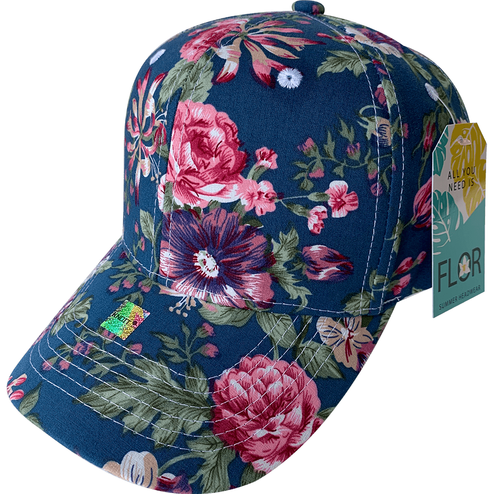Gorra KNDFLOR -All You Need Is - "FLOR" Poliéster Calidad Premium Velcro