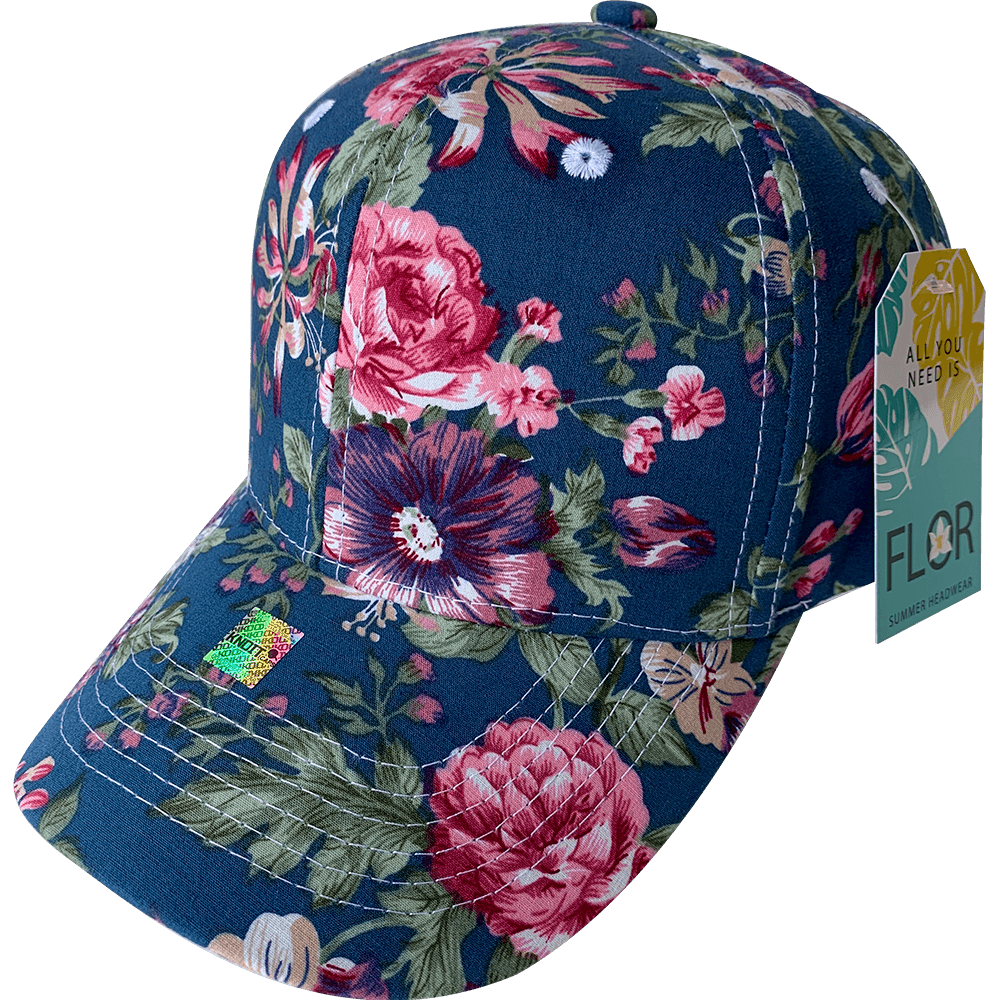 Gorra KNDFLOR  -All You Need Is - "FLOR" Poliéster Calidad Premium Velcro