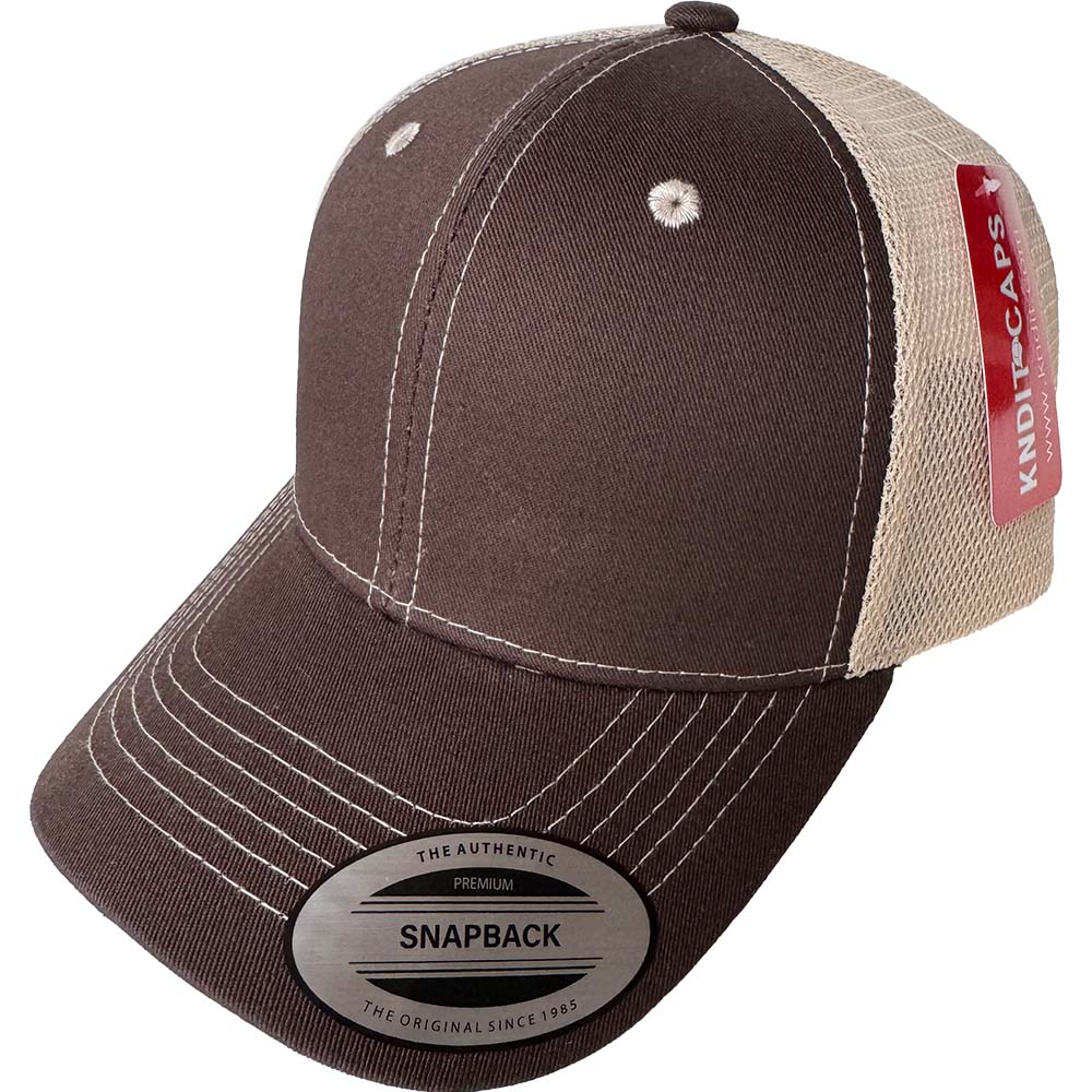 Gorra "GLH MESH" Gabardina Lisa con Malla