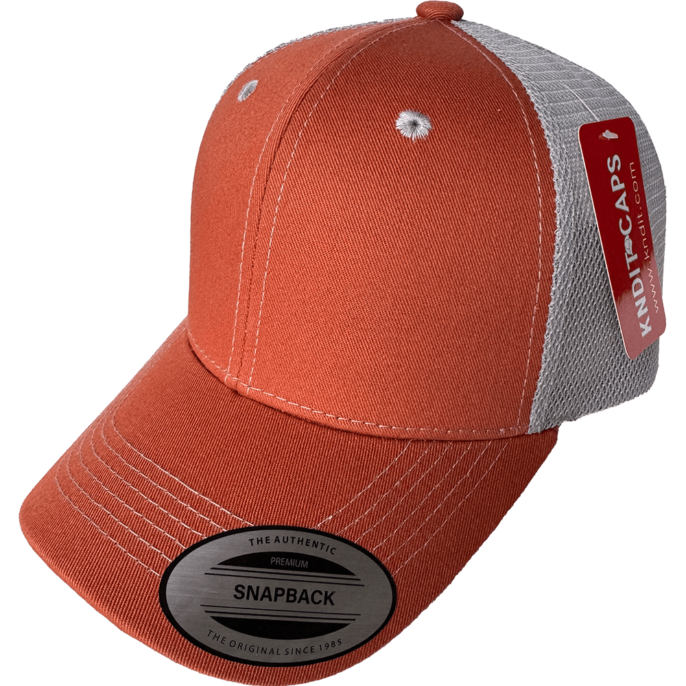 Gorra "GLH MESH" Gabardina Lisa con Malla