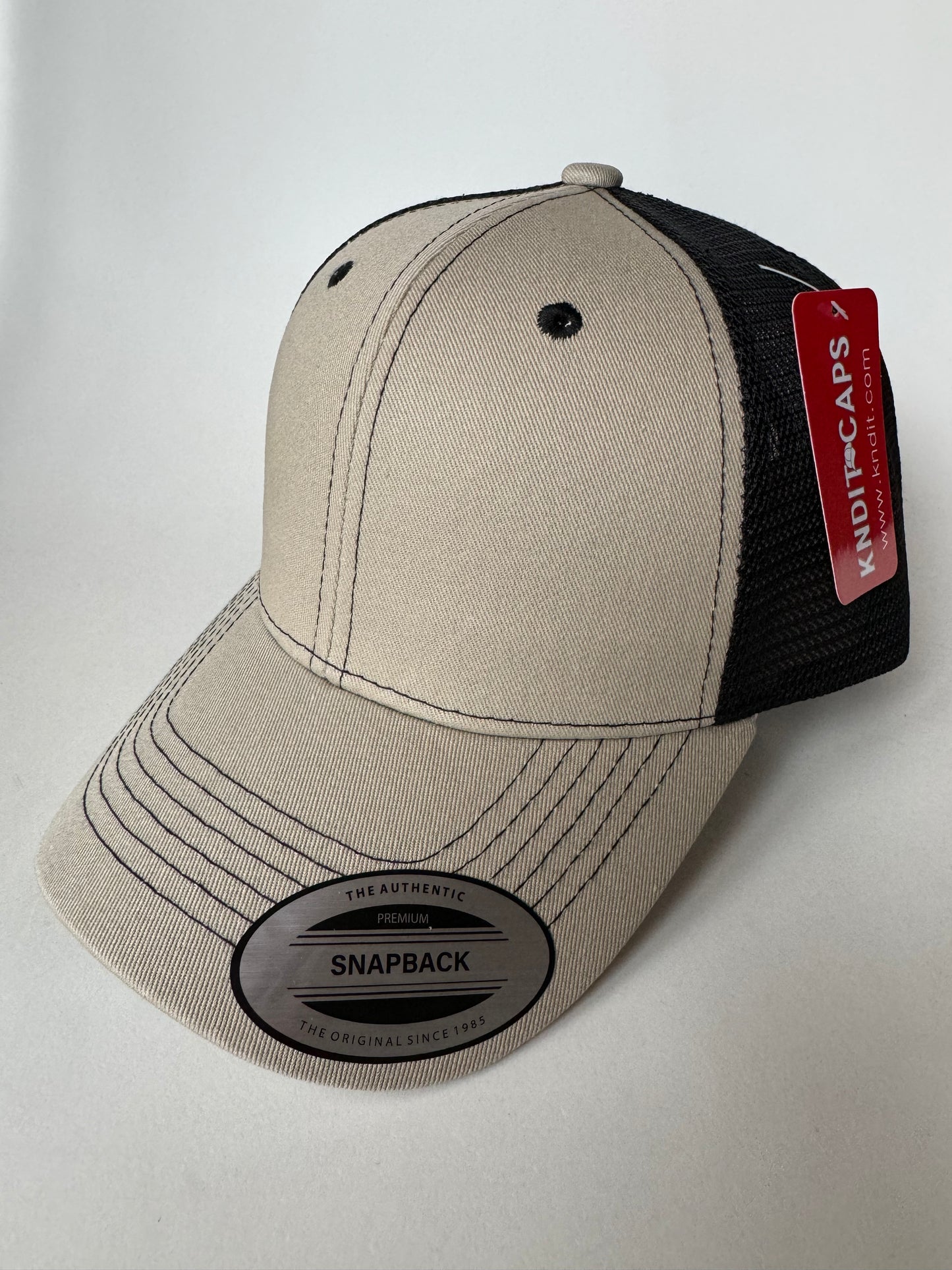 Gorra "GLH MESH" Gabardina Lisa con Malla