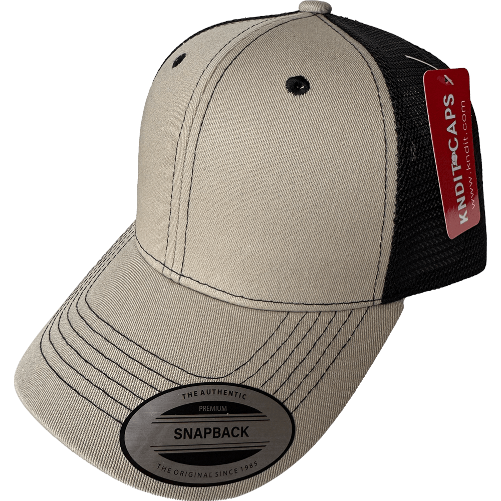 Gorra "GLH MESH" Gabardina Lisa con Malla