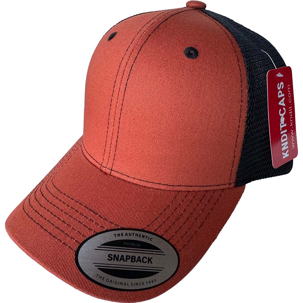 Gorra "GLH MESH" Gabardina Lisa con Malla