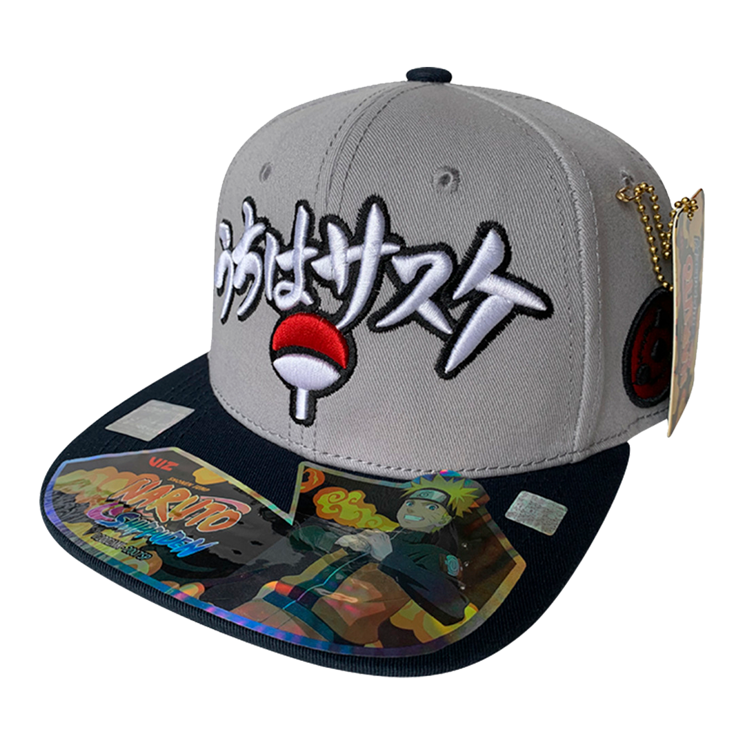 Gorra Sasuke Uchiha Logo Bordado 100% Algodón 08