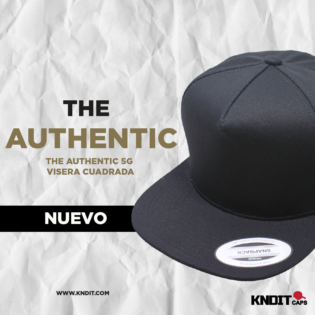 Gorra THE AUTHENTIC 5G V.C. Tela de Mayor Calidad Gama Premium