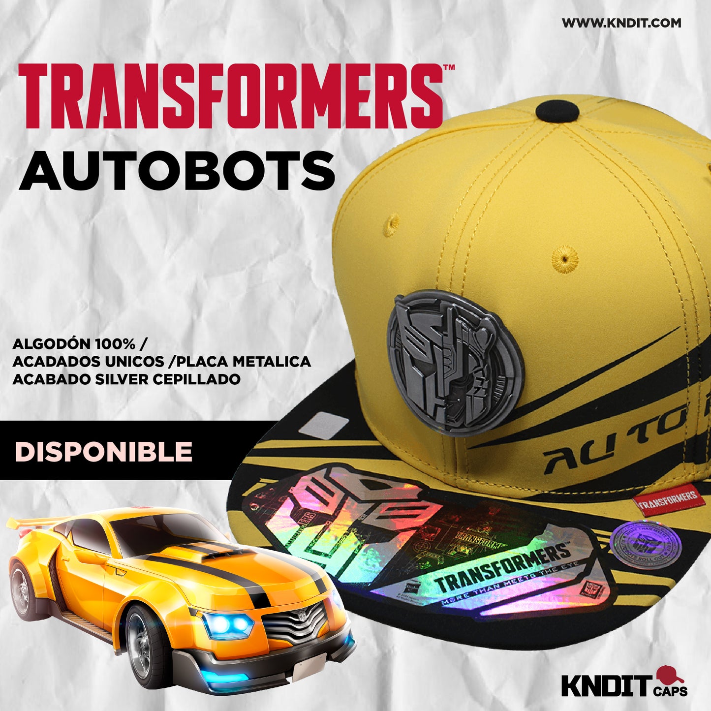 Gorra Transformers Autobots_13