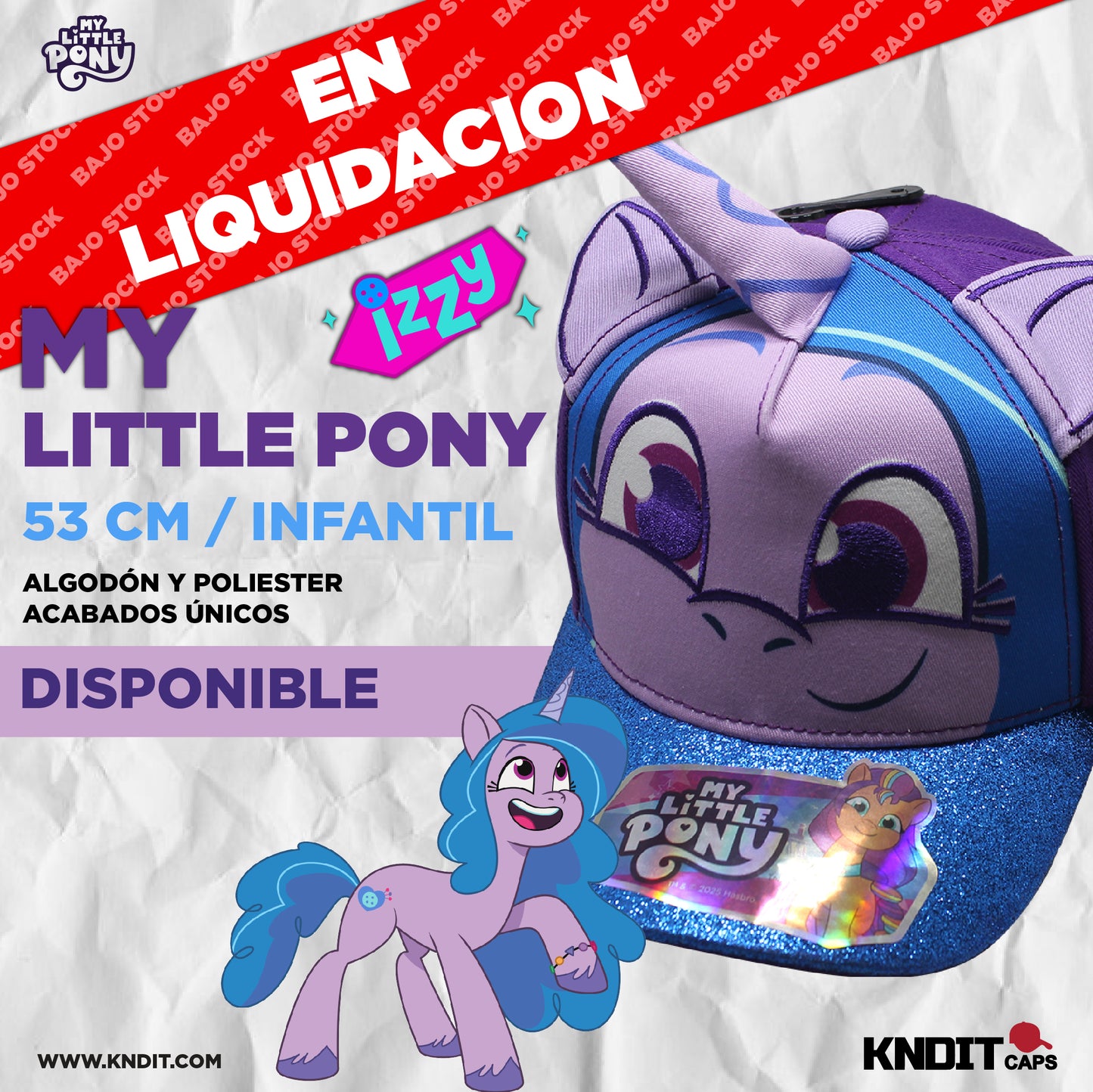 Gorra Infantil "My little Pony " Izzy