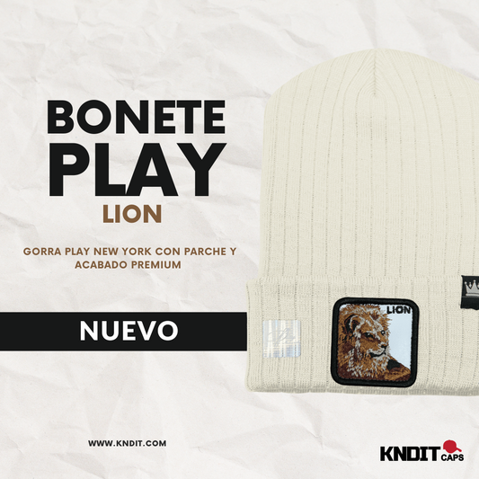 Bonete "PLAY NEW YORK" Lion