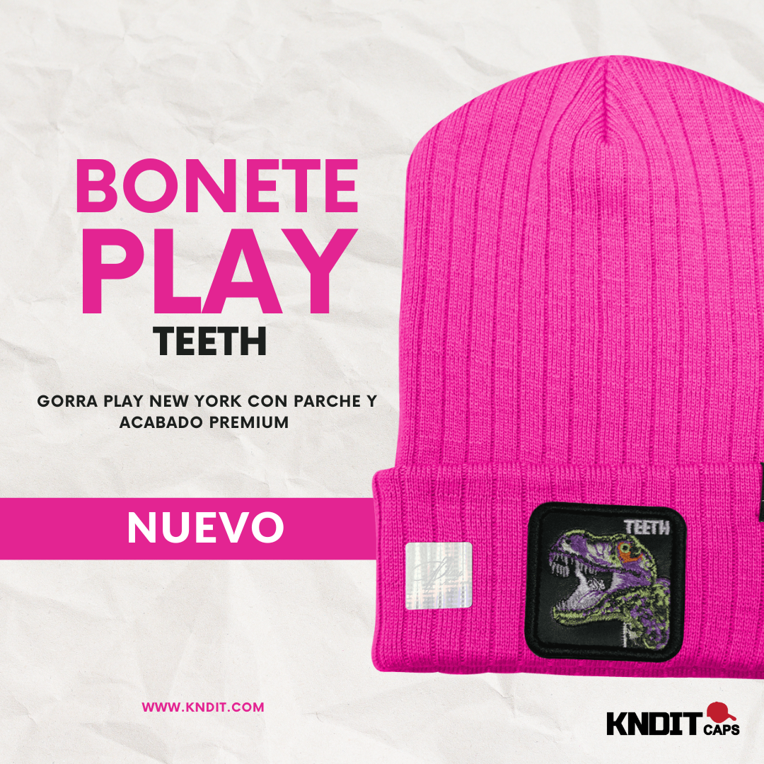 Bonete "PLAY NEW YORK" TEETH