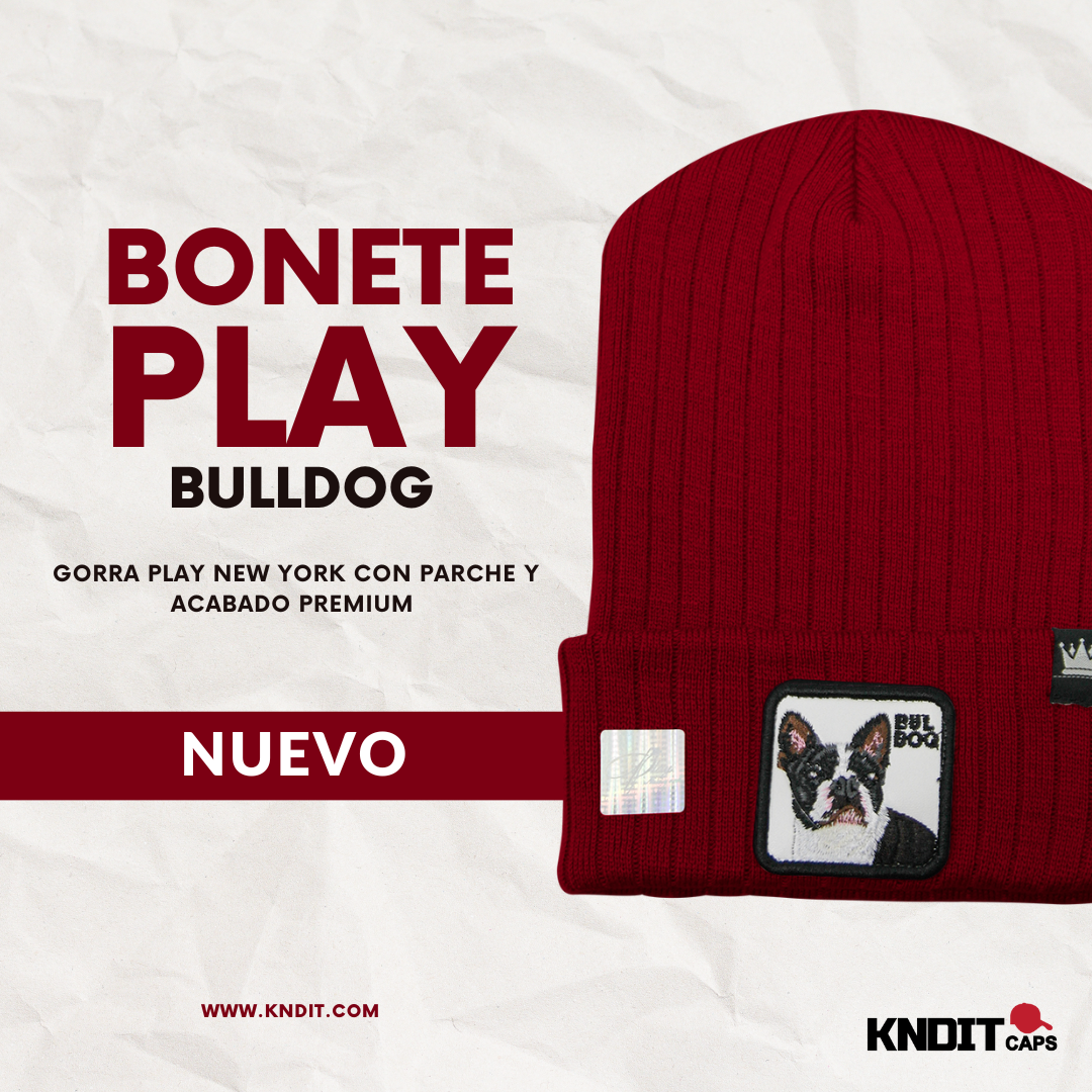 Bonete "PLAY NEW YORK" Bulldog