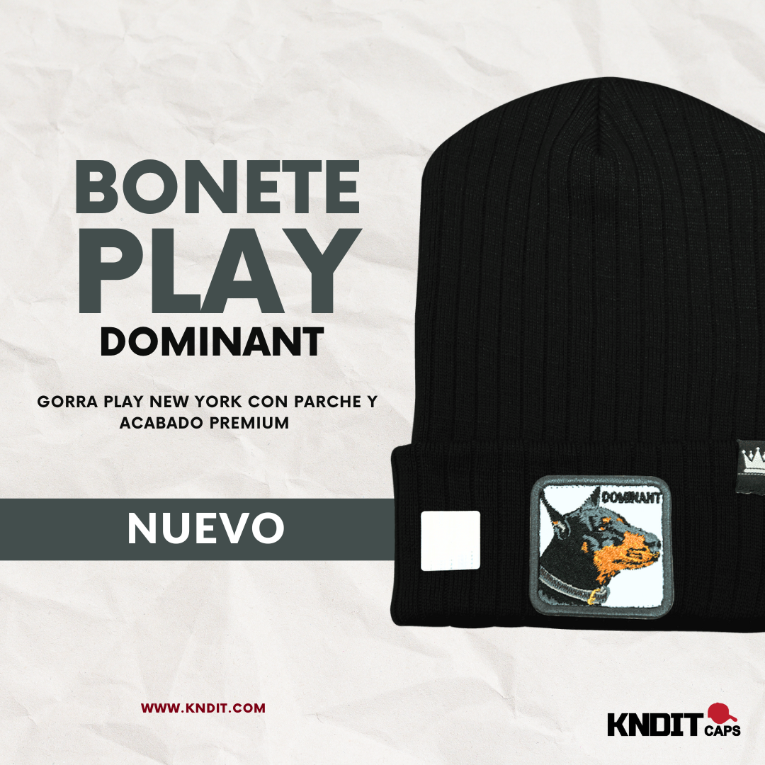 Bonete "PLAY NEW YORK" Dominant