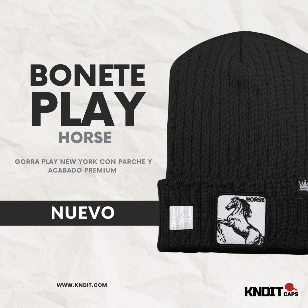 Bonete "PLAY NEW YORK" Horse