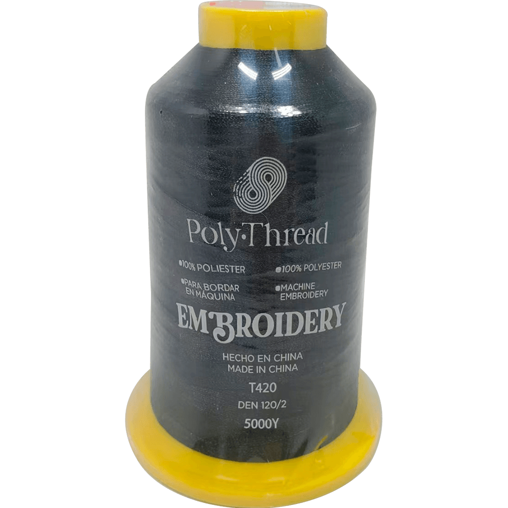 Hilo para bordar 5000Y calidad premium 2 mm- caja 60 pzas