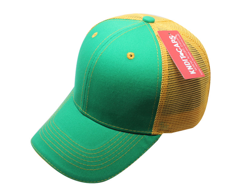 Gorra "GLH MESH" Gabardina Lisa con Malla