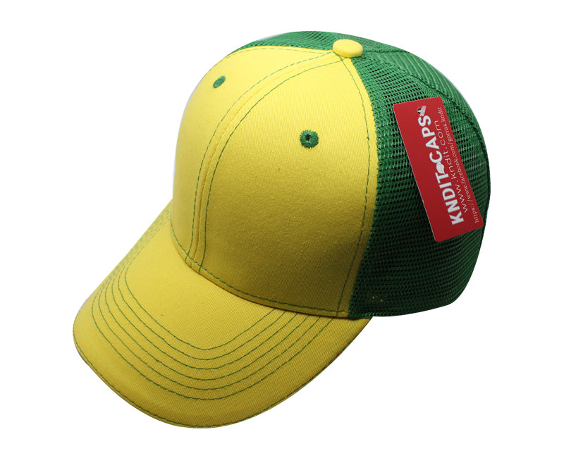 Gorra "GLH MESH" Gabardina Lisa con Malla