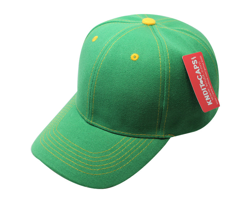 Gorra "ALH" Acrílico Liso con Hilo Bicolor