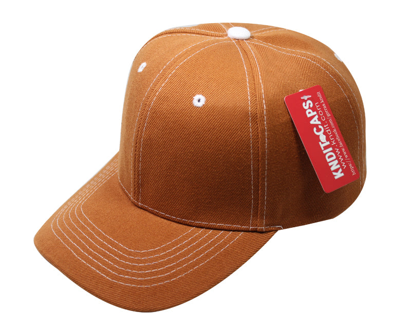 Gorra "ALH" Acrílico Liso con Hilo Bicolor