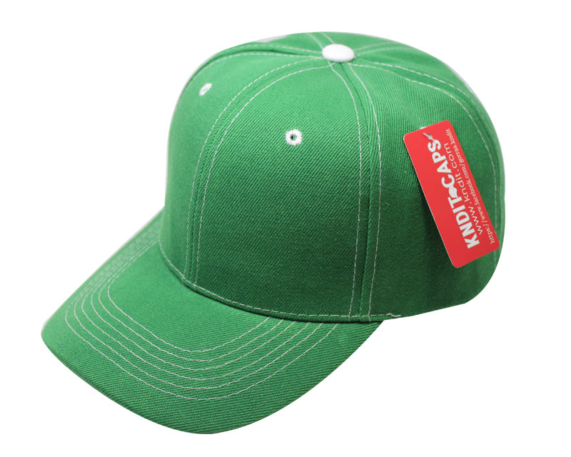 Gorra "ALH" Acrílico Liso con Hilo Bicolor