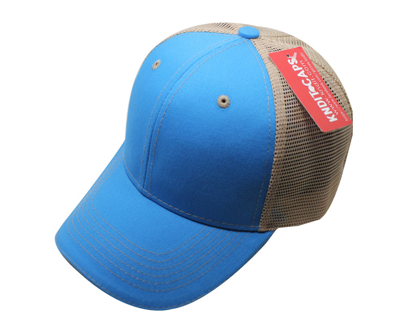 Gorra "GLH MESH" Gabardina Lisa con Malla