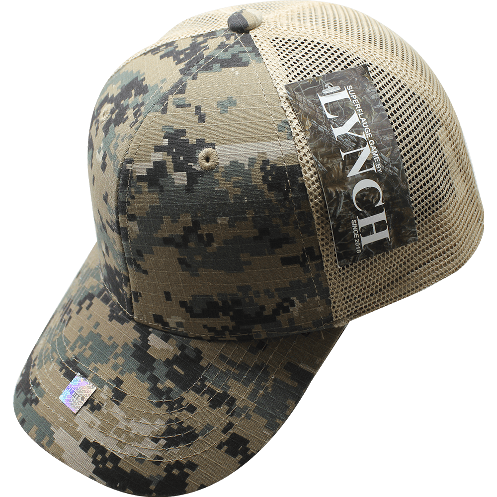 Gorra "CAMOMESHPRE" Malla Posterior Velcro Camuflaje Pixeles