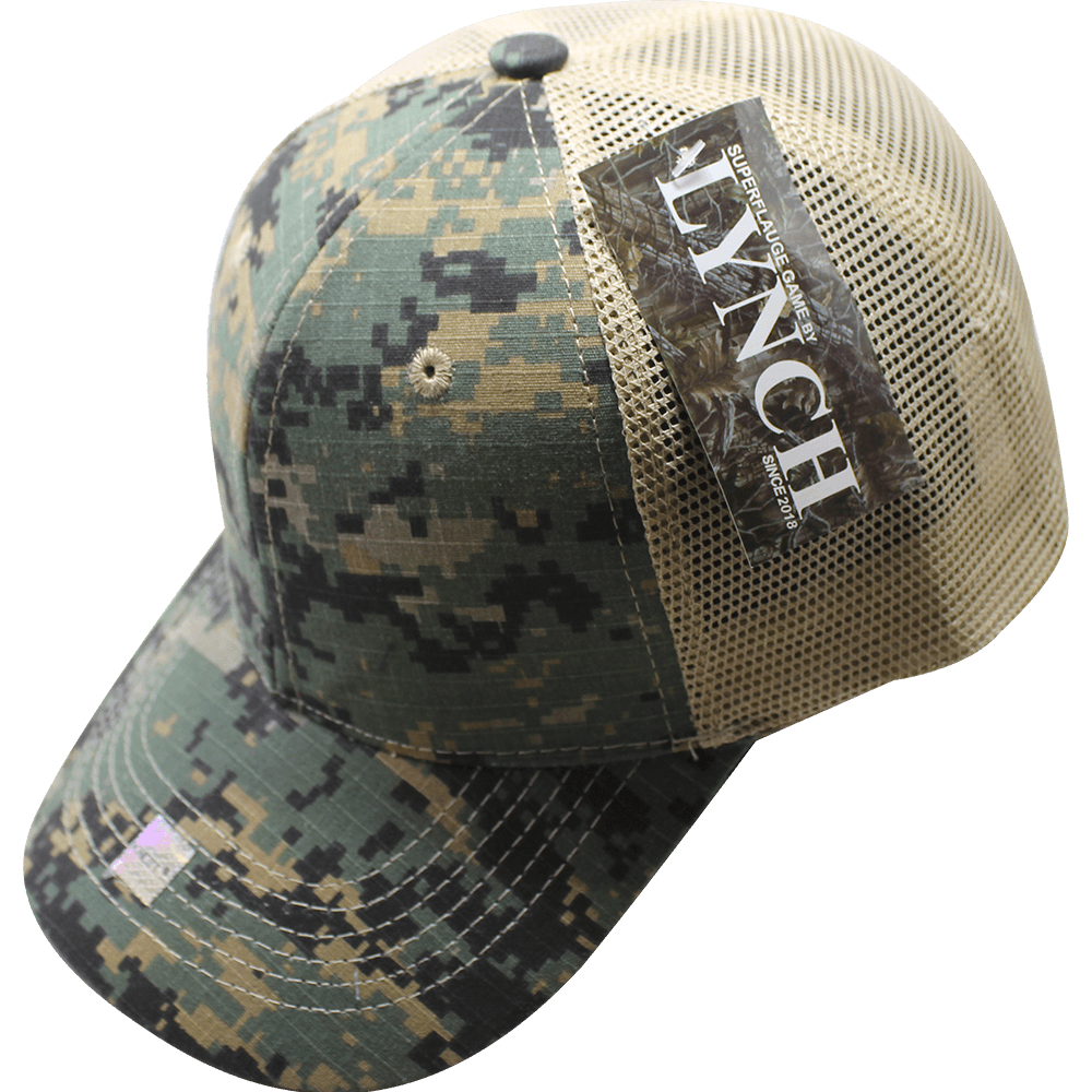 Gorra "CAMOMESHPRE" Malla Posterior Velcro Camuflaje Pixeles