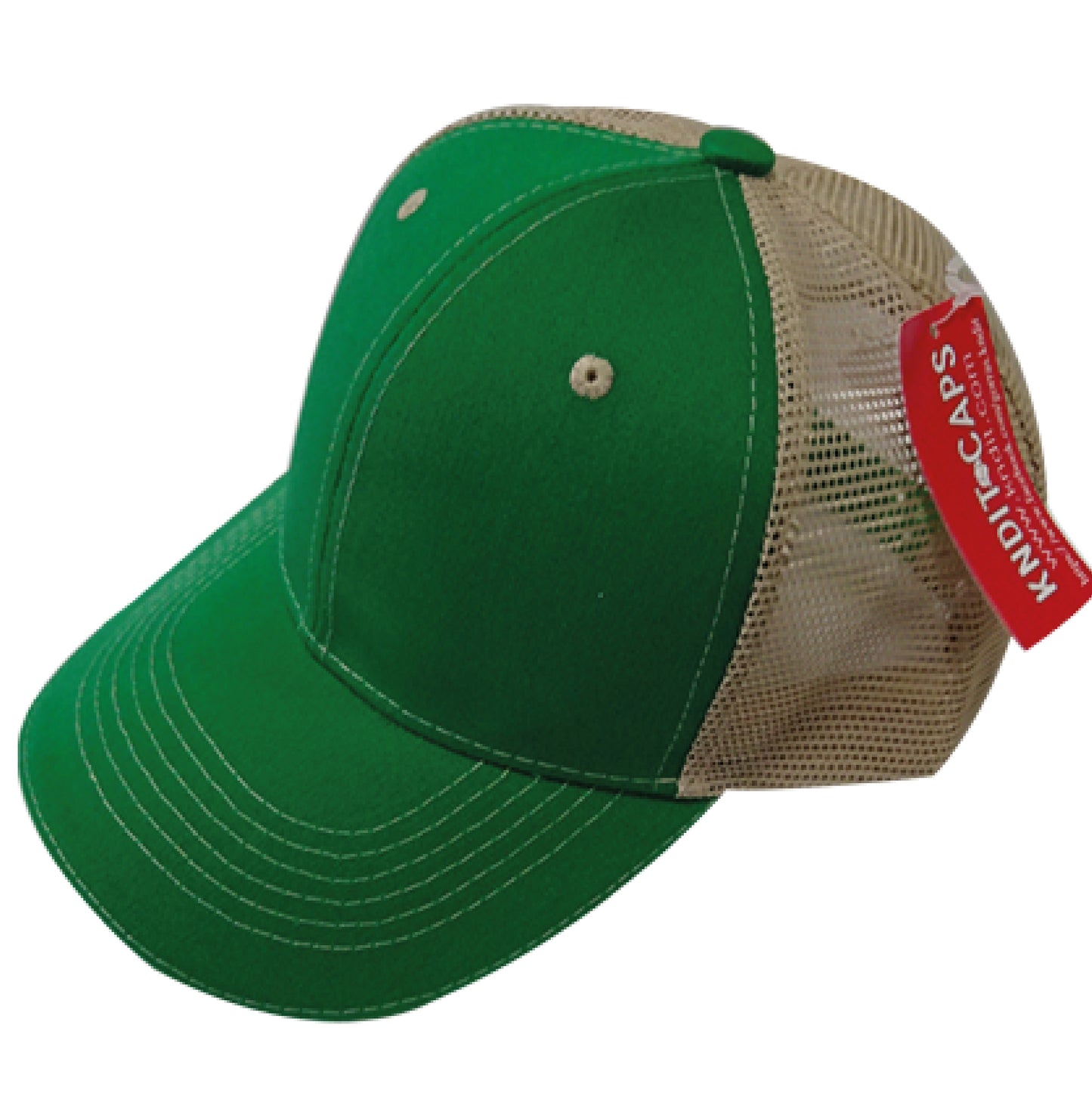 Gorra "GLH MESH" Gabardina Lisa con Malla