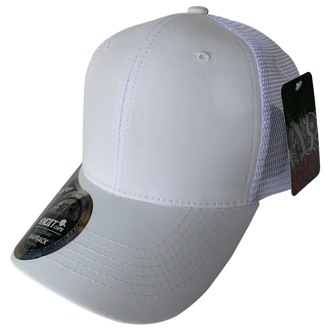Gorra "WMLPMX 8131" Poliéster Con Malla Visera BANDERA DE MÉXICO