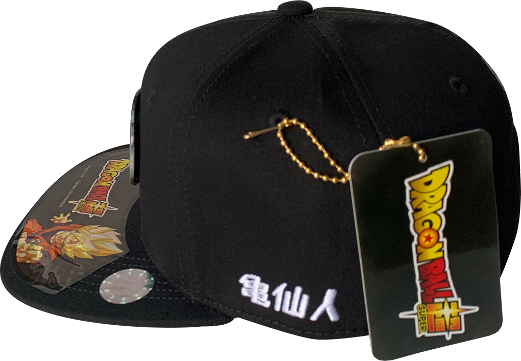 Gorra Dragon Ball Super con placa de metal Kanji Tortuga (DB0001)